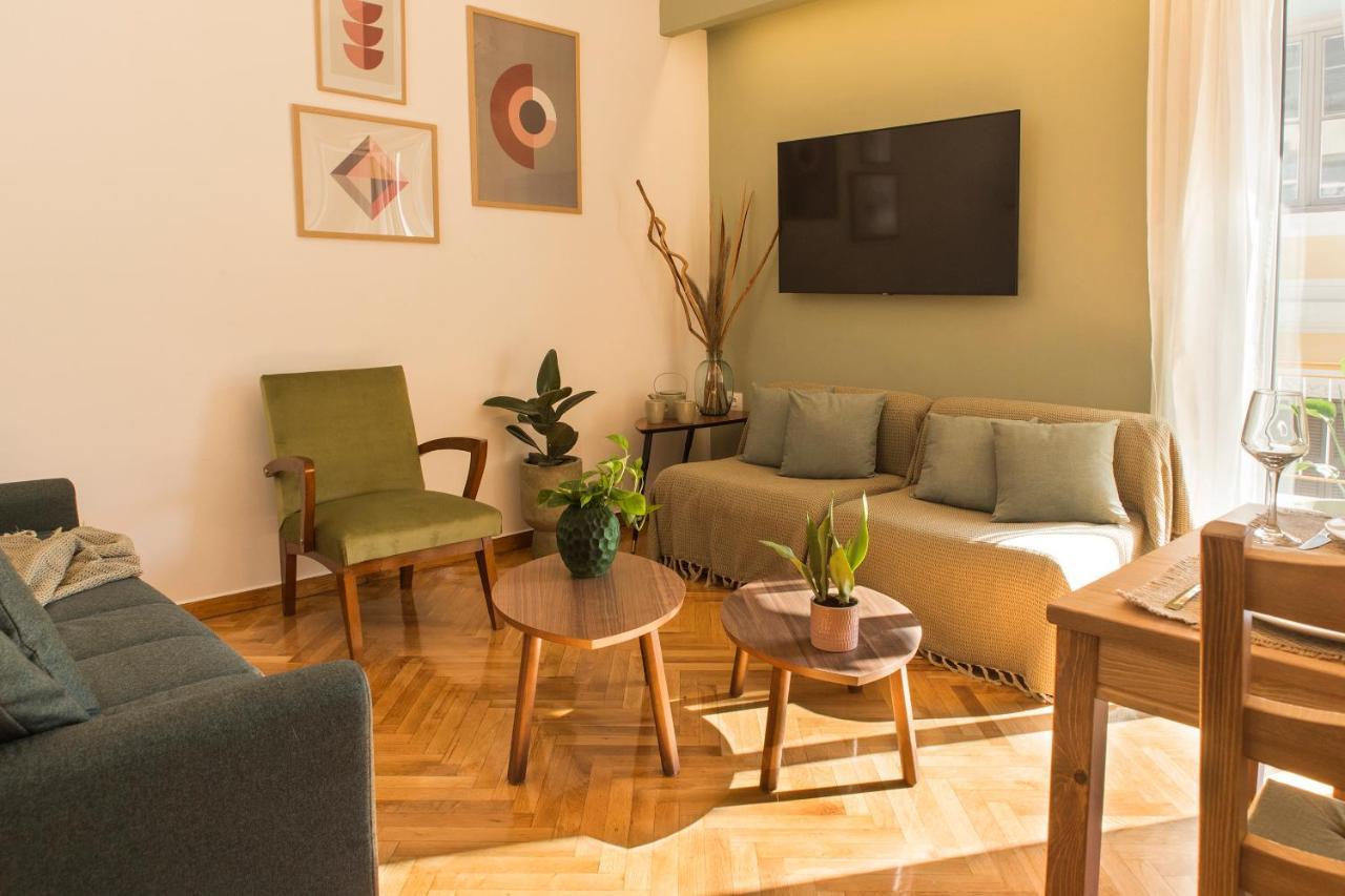 Acropolis View-Living Stone Amethyst Apartment Athena Bagian luar foto